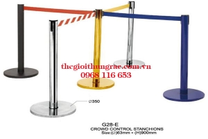 Cột chắn inox G28-E (dây dài 2m)